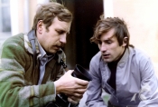 Jerzy Stuhr i Tadeusz Bradecki w filmie „Amator", źródło: Fototeka FN