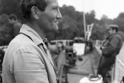 Jan Himilsbach w filmie „Rejs", fot. Jerzy Troszczyński, źródło: Fototeka FN