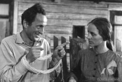 Franciszek Pieczka i Anna Milewska w filmie „Żywot Mateusza", fot. Jacek Mierosławski, źródło: Fototeka FN