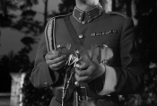 Leon Niemczyk w filmie „Eroica", fot. Wiesław Zdort, źródło: Fototeka FN