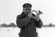 Ryszard Pietruski w filmie „Naganiacz", fot. Andrzej Ramlau, źródło: Fototeka FN