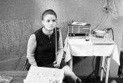 Anna Seniuk w filmie „Kardiogram", fot. Jerzy Troszczyński, źródło: Fototeka FN