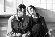  Jerzy Stuhr i Małgorzata Ząbkowska w filmie „Amator" w reż. Krzysztofa Kieślowskiego, 1979 r., źródło: Fototeka FN