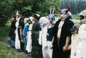 Film „Białe małżeństwo" w reż. Magdaleny Łazarkiewicz, 1992 r., fot. Roman Sumik, źródło: Fototeka FN