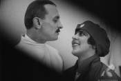 Anna Belina i Władysław Grabowski w filmie "Cud nad Wisłą" w reż. Ryszarda Bolesławskiego, 1921 r., źródło: Fototeka FN