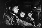 Kazimierz Opaliński w filmie „Człowiek na torze" w reż. Andrzeja Munka, 1956 r., fot. Baruch Lazarow, źródło: Fototeka FN