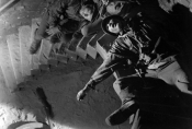 Film „Godziny nadziei" w reż. Jana Rybkowskiego, 1955 r., fot. Franciszek Kadziołka, źródło: Fototeka FN