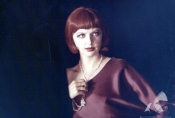 Hanna Mikuć w filmie „Kobieta w kapeluszu" w reż. Stanisława Różewicza, 1984 r., fot. Piotr Gronau, źródło: Fototeka FN