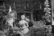 Bożena Kurowska i Jerzy Moes w filmie "Lotna" w reż. Andrzeja Wajdy, 1959 r., fot. Antoni Nurzyński, źródło: Fototeka FN