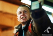 Bogusław Linda w filmie „Psy" w reż. Władysława Pasikowskiego, 1992 r., fot. Roman Lewandowski, źródło: Fototeka FN