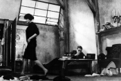 Elżbieta Czyżewska i Jerzy Skolimowski w filmie „Rysopis" w reż. Jerzego Skolimowskiego, 1964 r., źródło: Fototeka FN