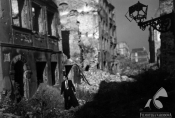 Jerzy Duszyński w filmie „Skarb" w reż. Leonarda Buczkowskiego, 1948 r., fot. Kazimierz Wawrzyniak, źródło: Fototeka FN