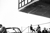 Jerzy Skolimowski i Aleksandra Zawieruszanka w filmie "Walkower" w reż. Jerzego Skolimowskiego, 1965 r., źródło: Fototeka FN