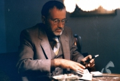 Jan Nowicki w filmie "Wielki Szu" w reż. Sylwestra Chęcińskiego, 1982 r., fot. Stawiński Maciej, źródło: Fototeka FN
