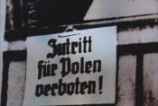 Kadr z filmu "Wzywamy Pana Smitha" w reż. Franciszki i Stefana Themersonów, 1943 r.