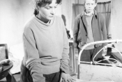 Maria Klejdysz i Andrzej Jurczak w filmie „Zagubione uczucia" w reż. Jerzego Zarzyckiego, 1957 r., źródło: Fototeka FN