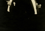Mariusz Maszyński i Jerzy Marr w filmie "Zew morza" w reż. Henryka Szaro, 1927 r., źródło: Fototeka FN