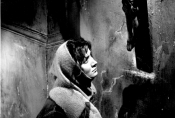 Ligia Borowczyk w filmie „Zimowy zmierzch" w reż. Stanisława Lenartowicza, 1956 r., fot. Janusz Zachwajewski, źródło: Fototeka FN