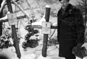 Włodzisław Ziembiński w filmie „Zimowy zmierzch" w reż. Stanisława Lenartowicza, 1956 r., fot. Janusz Zachwajewski, źródło: Fototeka FN