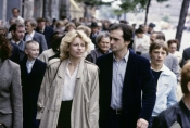 Joanna Sienkiewicz i Wojciech Wysocki w filmie „Życie wewnętrzne" w reż. Marka Koterskiego, 1986 r., źródło: Fototeka FN