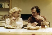 Joanna Sienkiewicz i Wojciech Wysocki w filmie „Życie wewnętrzne" w reż. Marka Koterskiego, 1986 r., źródło: Fototeka FN