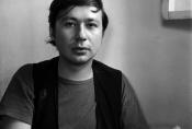 Bogdan Dziworski na planie filmu „Na wylot", fot. Jerzy Troszczyński, źródło: Fototeka FN