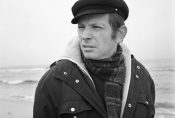 Jan Hesse na planie filmu „Ocalenie", fot. Jerzy Troszczyński, źródło: Fototeka FN
