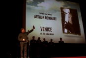 Arthur Reinhart, laureat Złotej Żaby za film „Wenecja", fot. Patryk Chenc, źródło: Camerimage