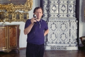 Jan Laskowski na planie filmu „Poszukiwany, poszukiwana", źródło: Fototeka FN