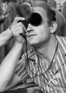 Wacław Dybowski na planie filmu „Pułapka", fot. Jerzy Troszczyński, źródło: Fototeka FN?>