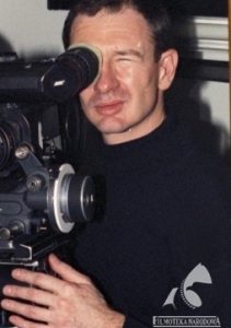 Paweł Edelman na planie filmu „Historie miłosne", fot. Krzysztof Fus, źródło: Fototeka FN?>